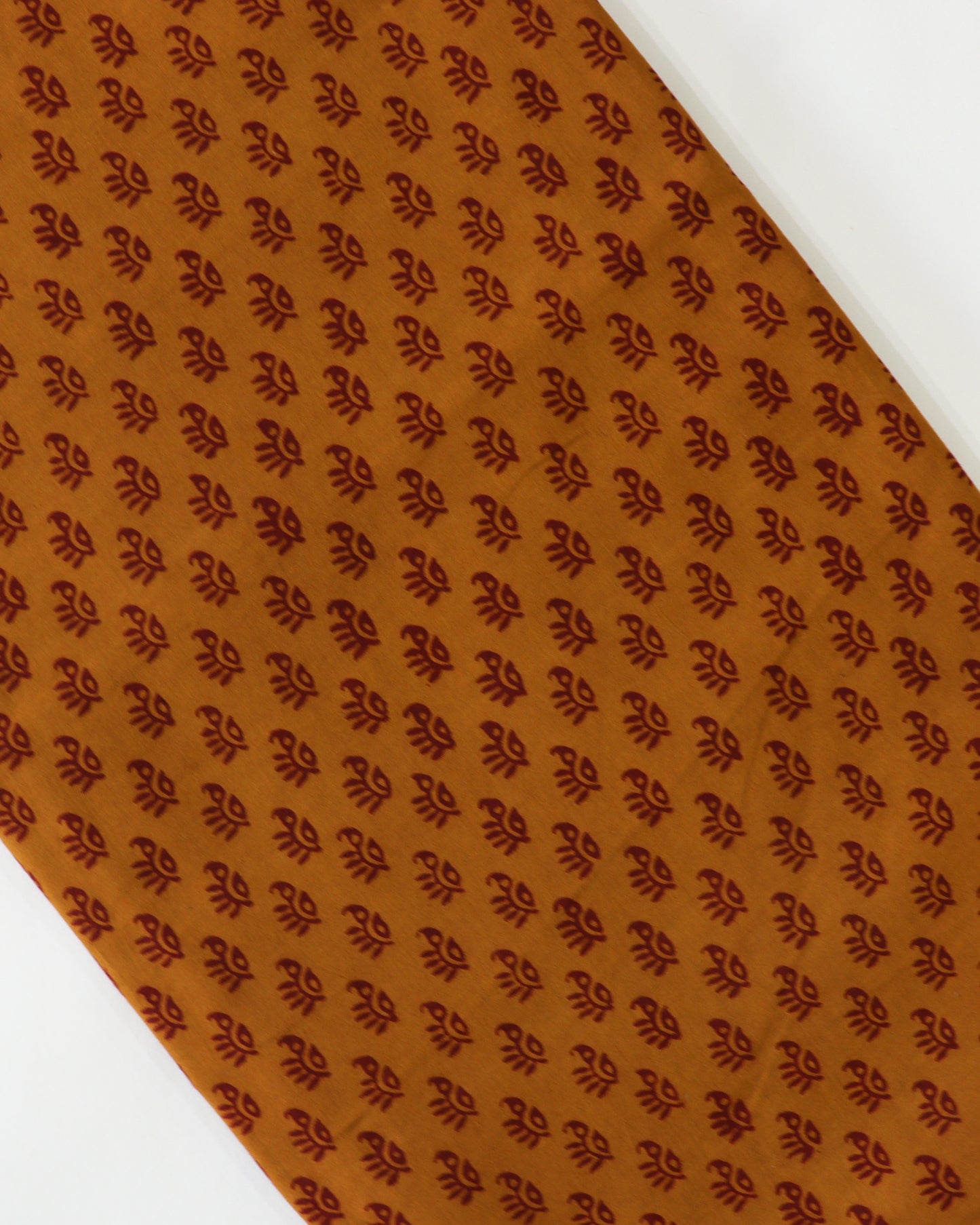 Orange Bagh Print suit
