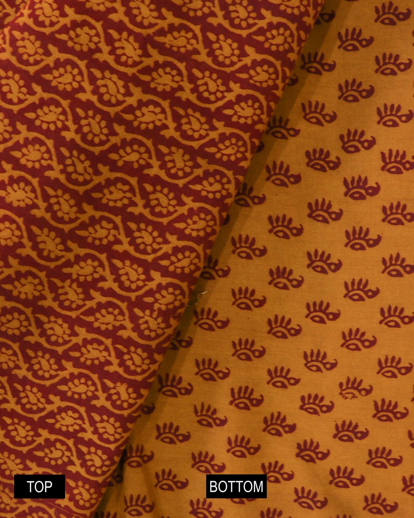 Orange Bagh Print suit