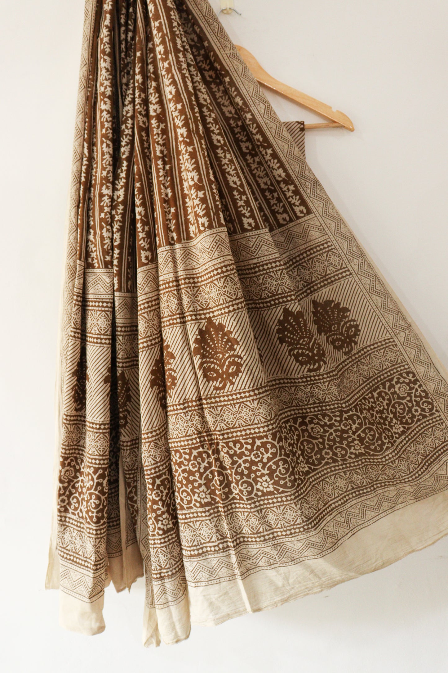 ochre butta cotton bagh suit