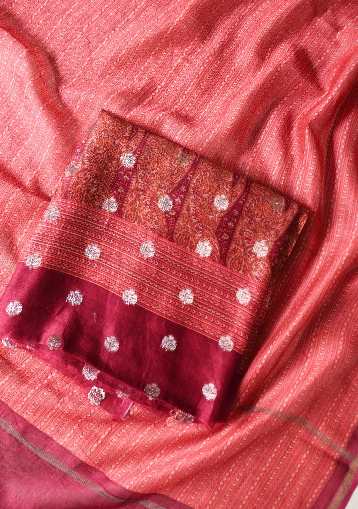 Chanderi banarasi butta suit