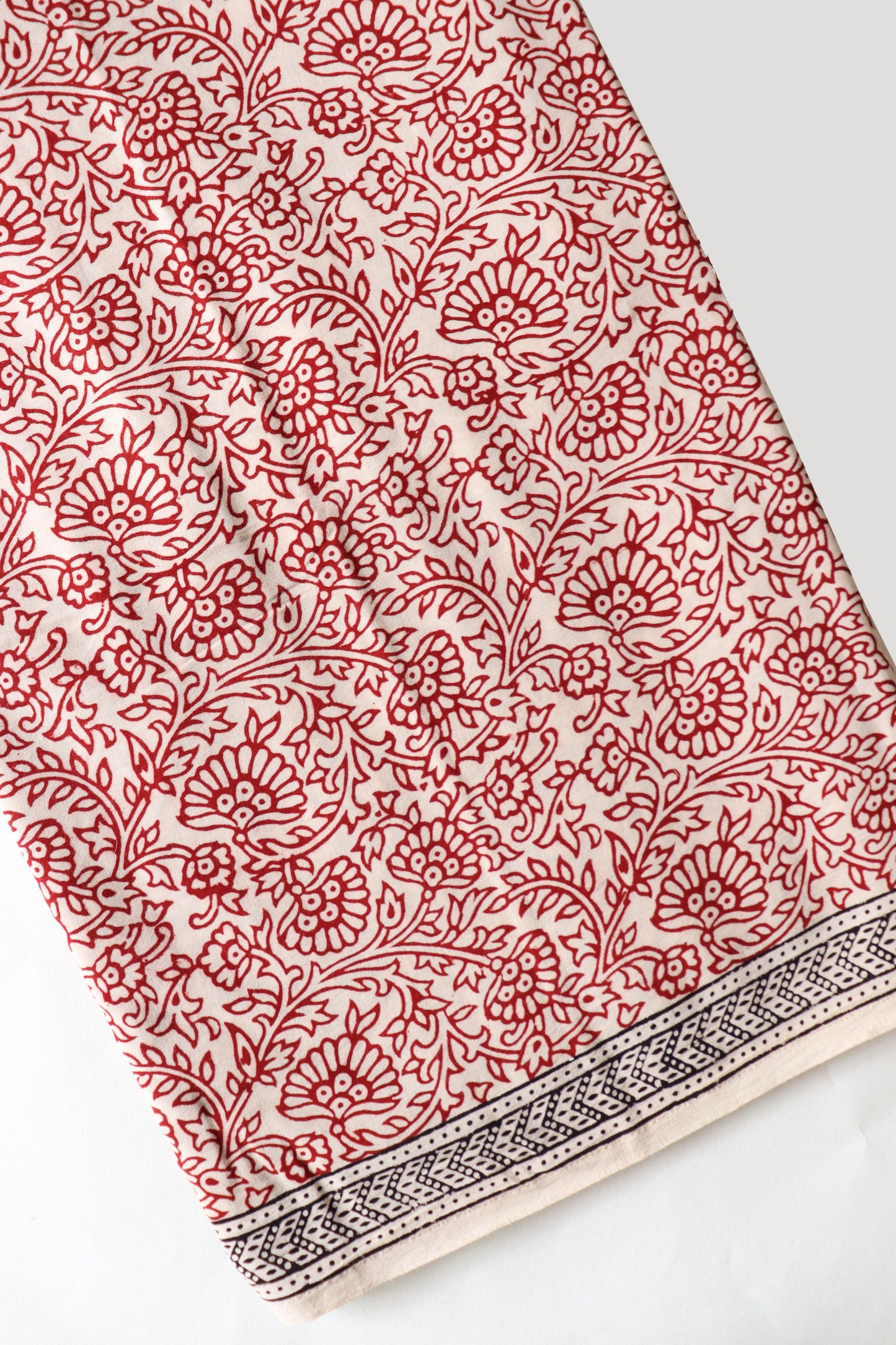 Maroon floral jaal bagh suit