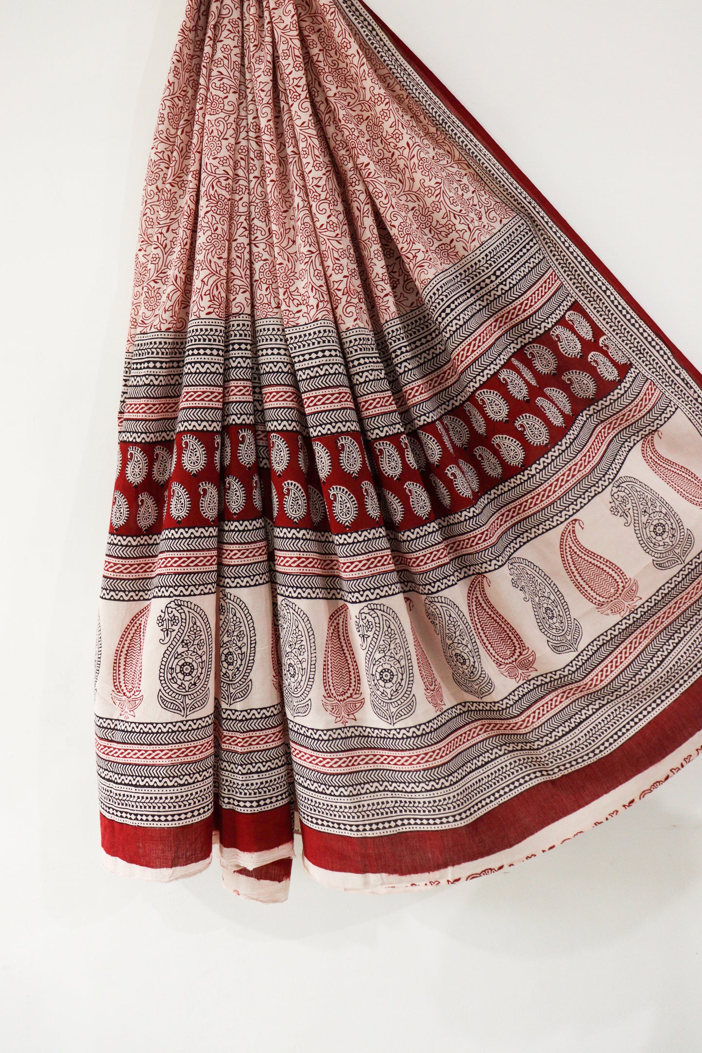 Maroon kairi bagh suit