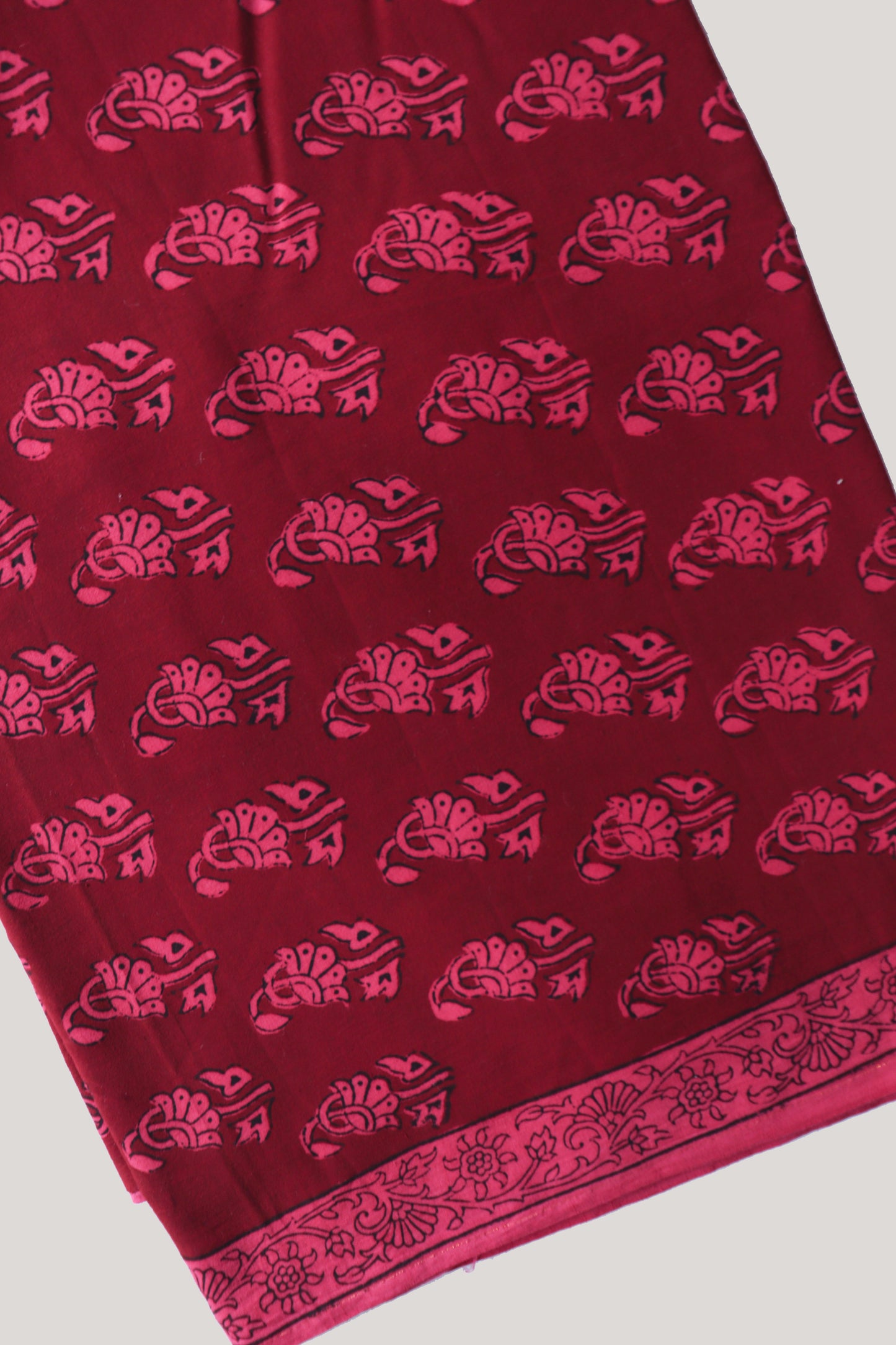 Pink butta bagh suit